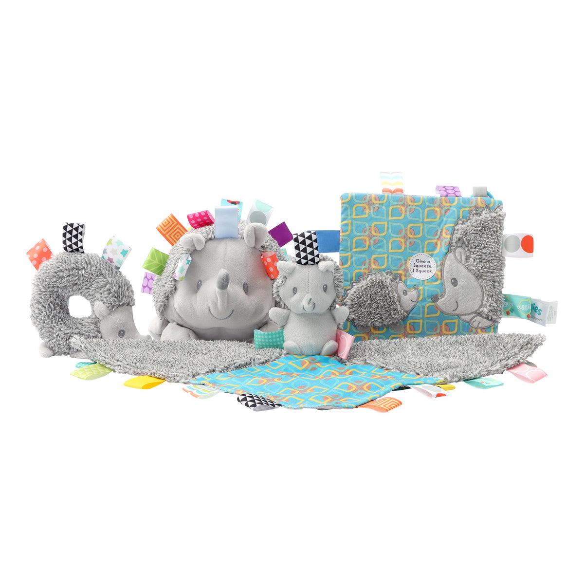 Mary Meyer Taggies Crinkle Me - Heather Hedgehog