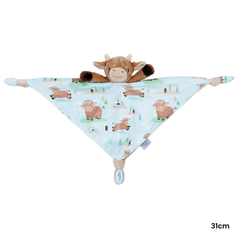 Mary Meyer Hetty Highland Cow Blanket