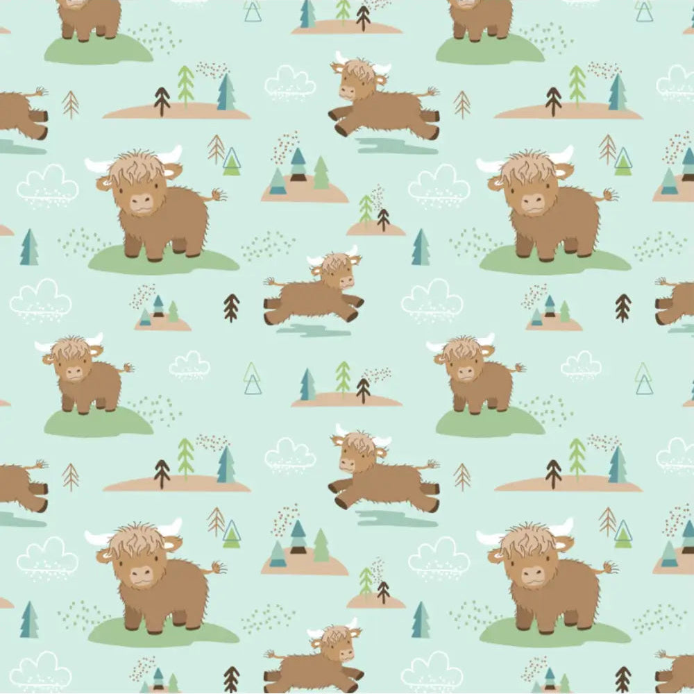Mary Meyer Hetty Highland Cow Blanket
