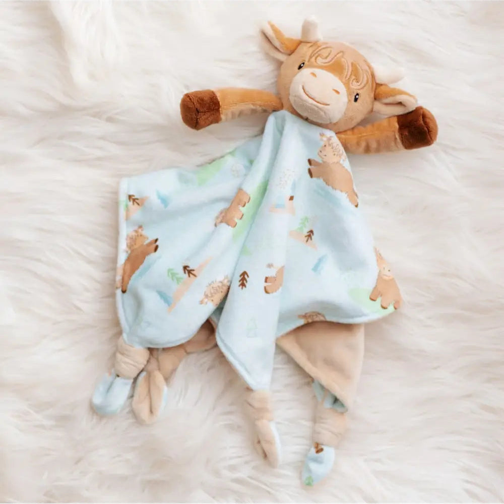 Mary Meyer Hetty Highland Cow Blanket