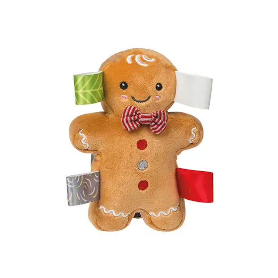 Mary Meyer Taggies Merry Mingle Gingerbread Rattle