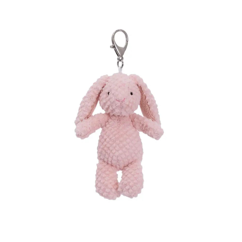 Mary Meyer Nubby Bunny Pink Bag Charm