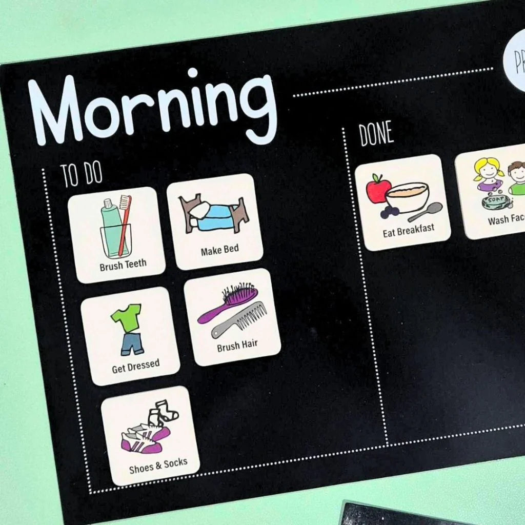 Prepp'd Kids Magnetic Morning & Evening Routine Set
