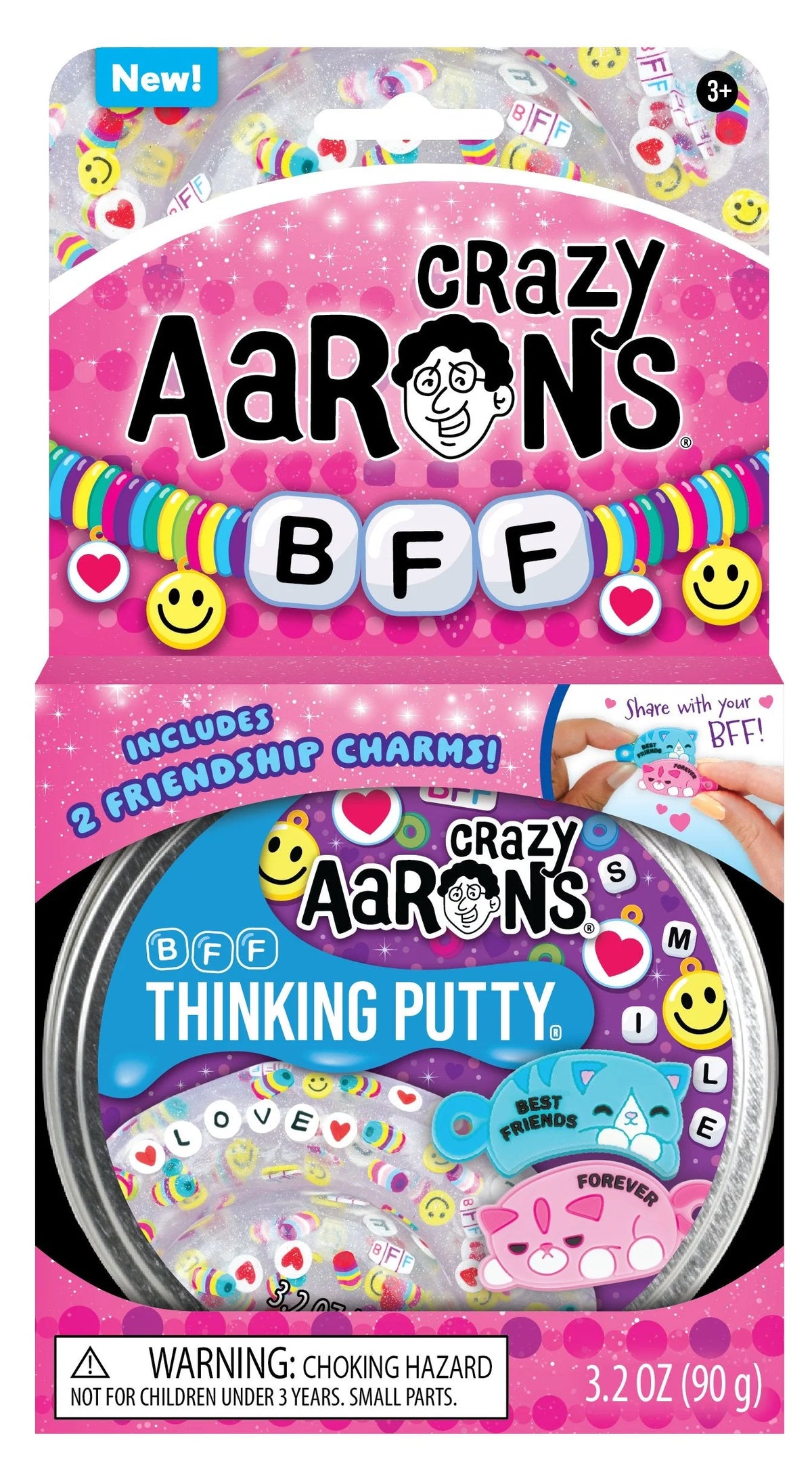 Crazy Aarons Thinking Putty - BFF
