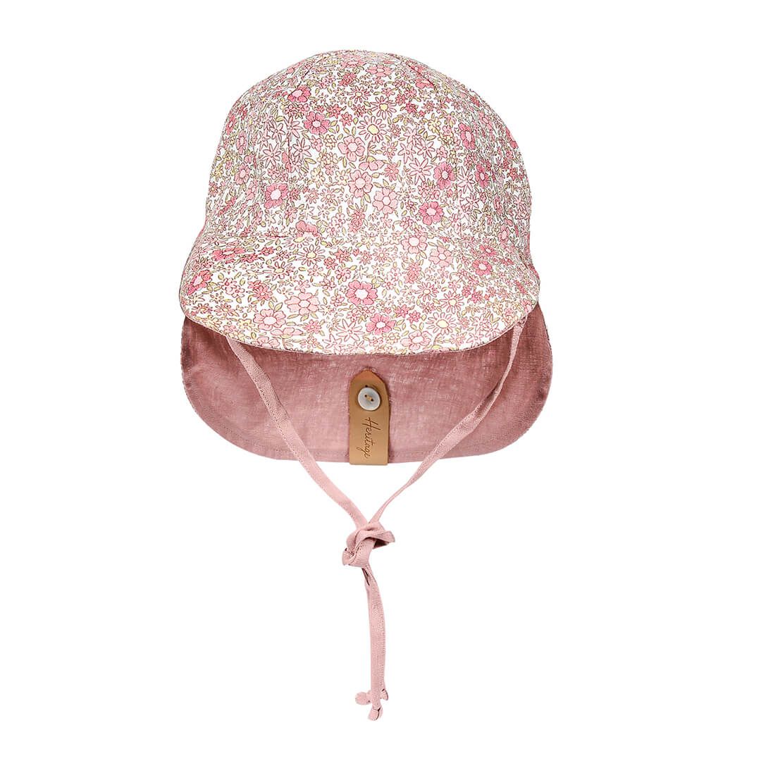 Bedhead Hats Lounger Baby Reversible Flap Sun Hat - Ramble/Rosa