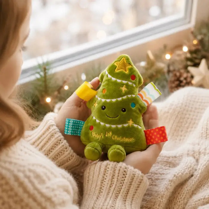 Mary Meyer Taggies Merry Mingle Christmas Tree Rattle