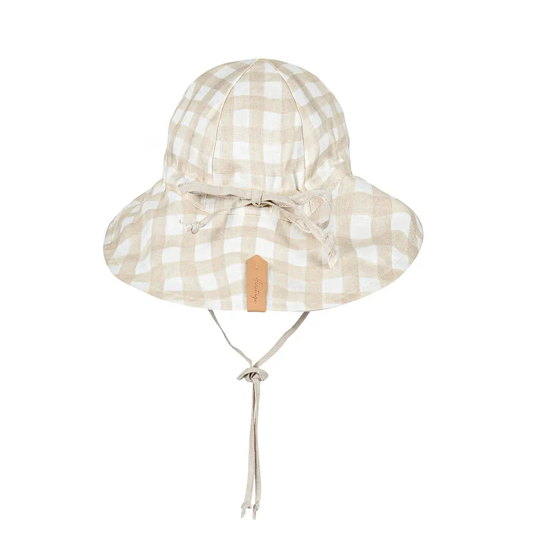 Bedhead Hats Wanderer Panelled Bucket Sun Hat - Flynn / Flax