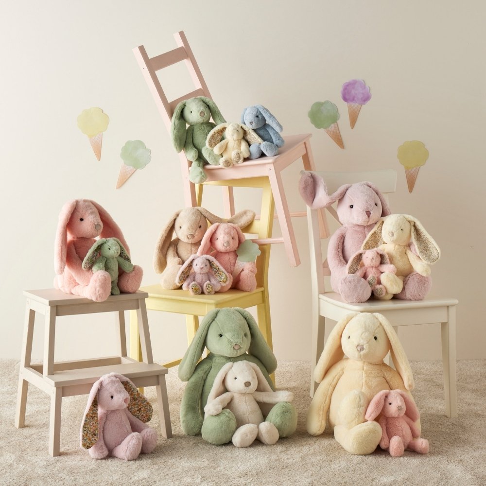 Jiggle and Giggle Peach Bunny - Medium