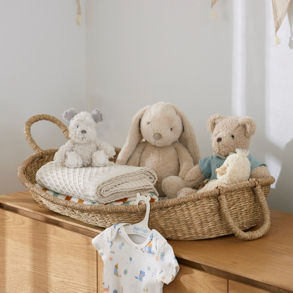 Jiggle and Giggle Beige Bunny - Medium