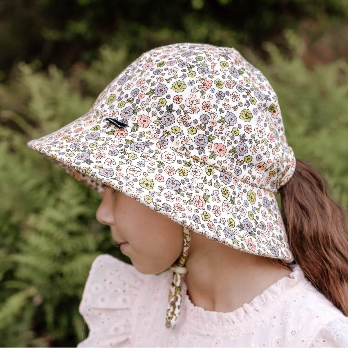 Bedhead Hats Ponytail Bucket Sun Hat - Floret