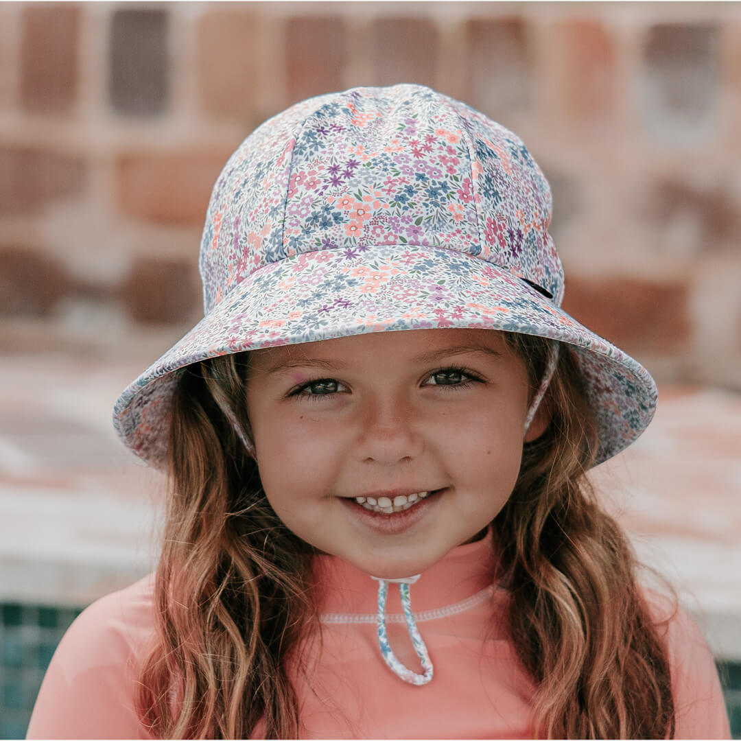 Bedhead Hats Ponytail Swim Bucket Hat - Blossom