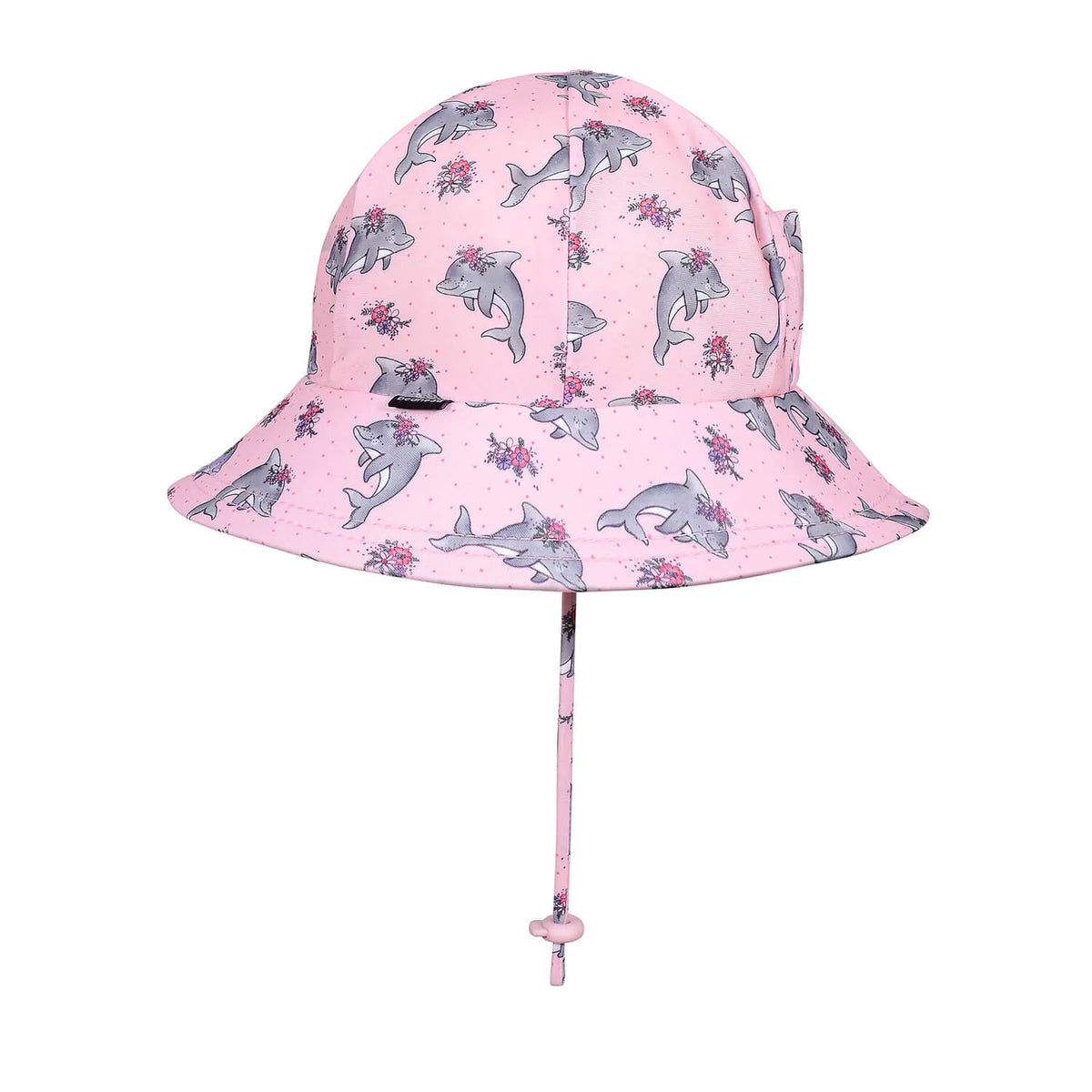Bedhead Hats Ponytail Swim Bucket Beach Hat - Dolphin