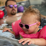 Roshambo Baby Round Sunglasses - Popple Pink