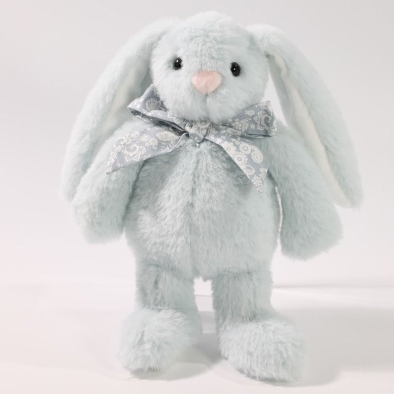 Cotton Candy Bunny With Floral Bow