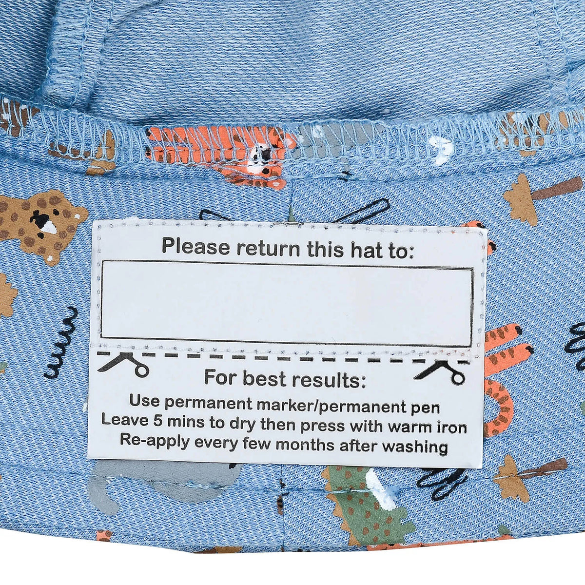 Bedhead Hats Toddler Bucket Sun Hat - Safari