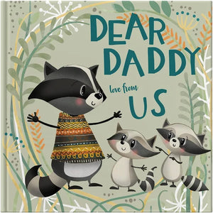 Dear Daddy Love from Us Book