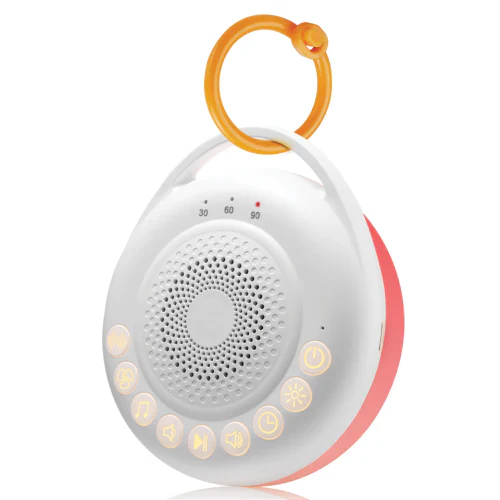 Sleepytot portable white noise machine with red night light