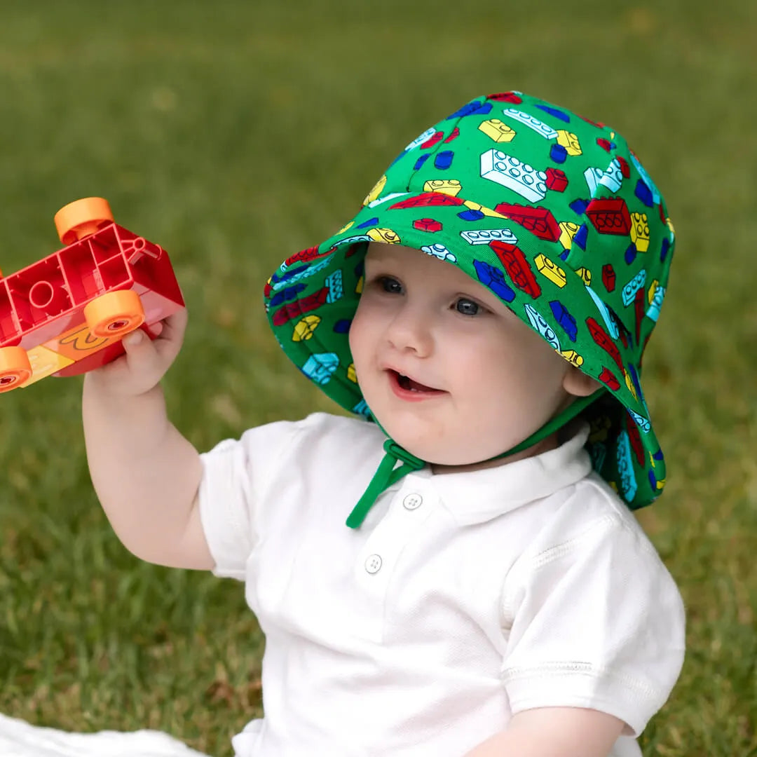 Bedhead Toddler Bucket Sun Hat - Blocks