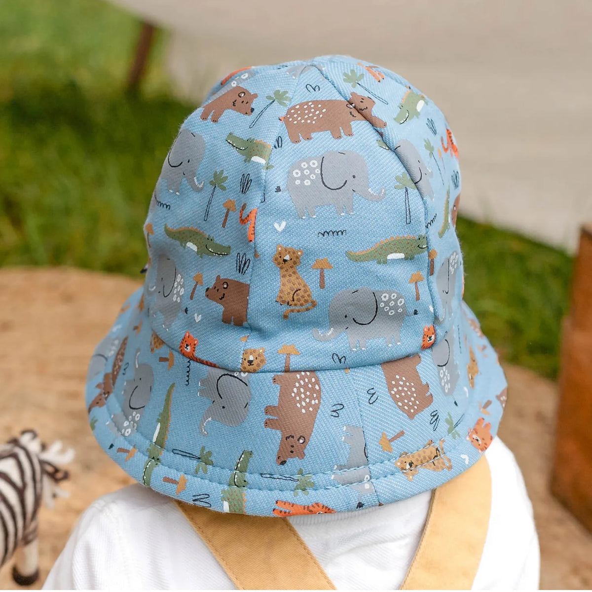 Bedhead Hats Toddler Bucket Sun Hat - Safari