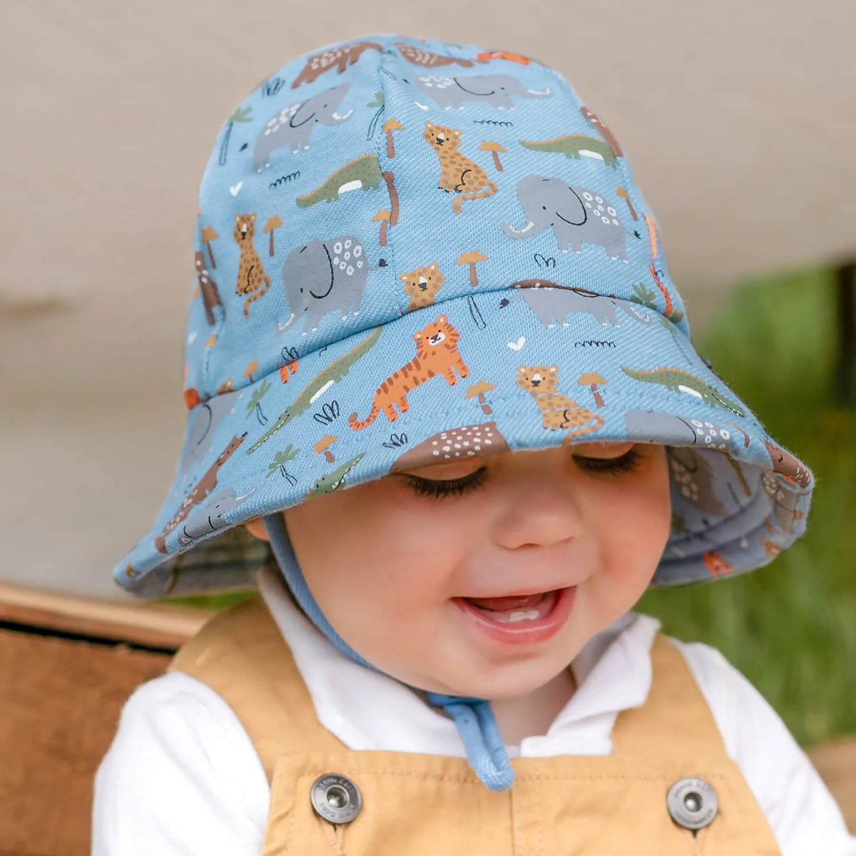 Bedhead Hats Toddler Bucket Sun Hat - Safari