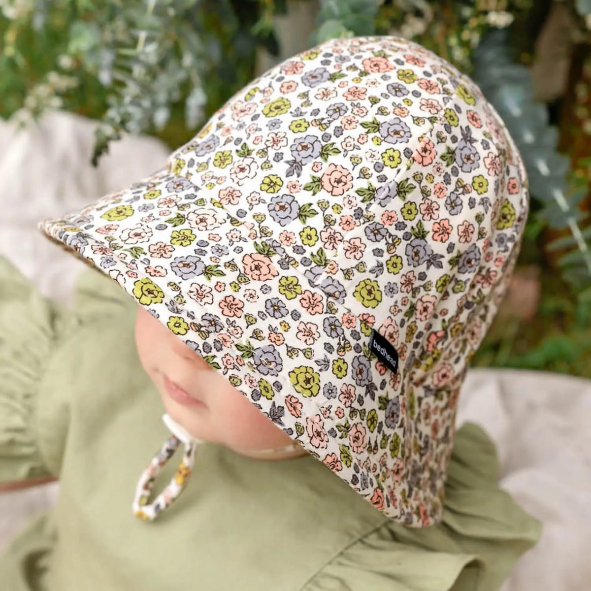 Bedhead Hats Toddler Bucket Sun Hat - Floret