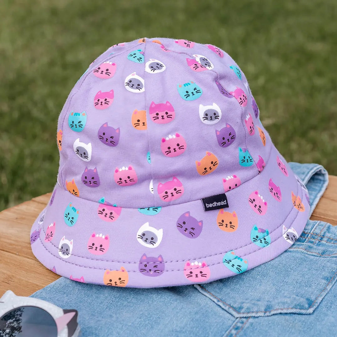 Bedhead Toddler Bucket Sun Hat - Kitty