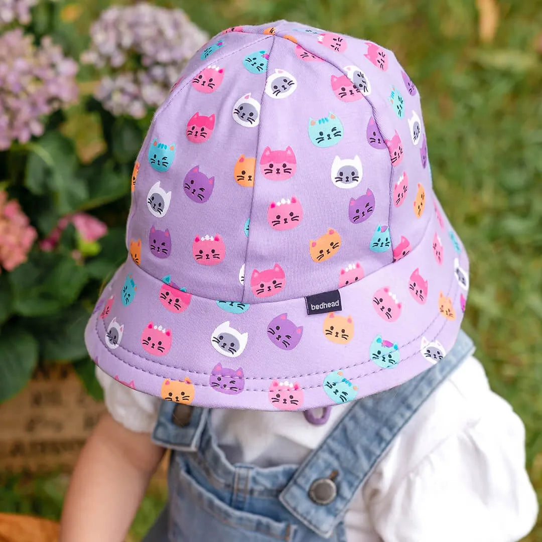Bedhead Toddler Bucket Sun Hat - Kitty