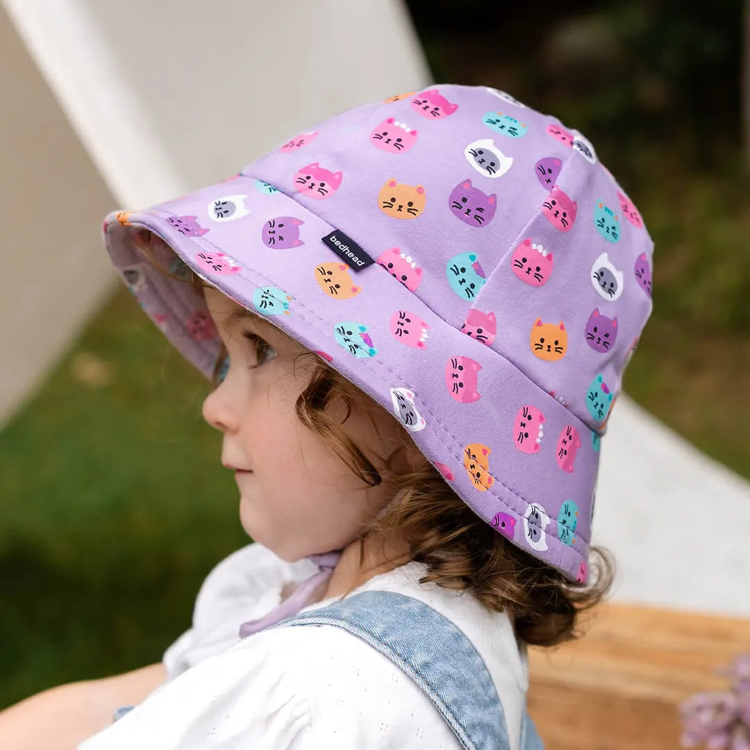 Bedhead Toddler Bucket Sun Hat - Kitty