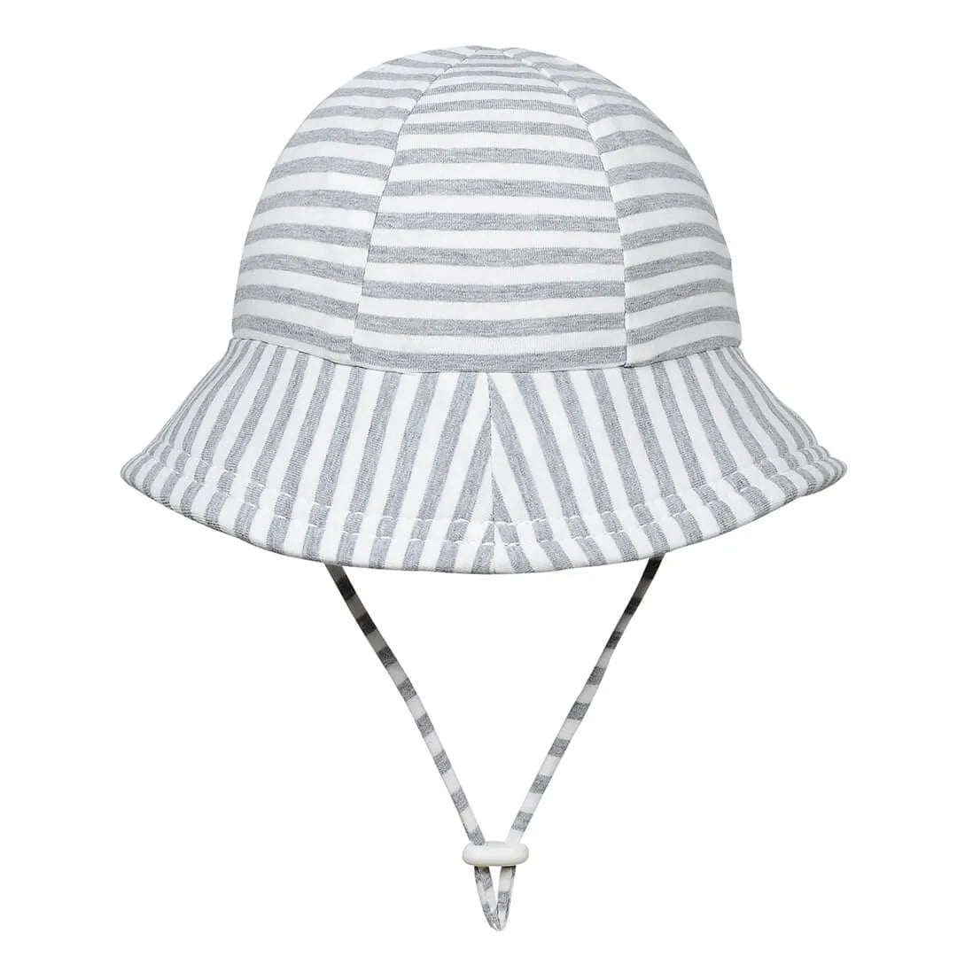Bedhead Toddler Bucket Sun Hat - Grey Stripe
