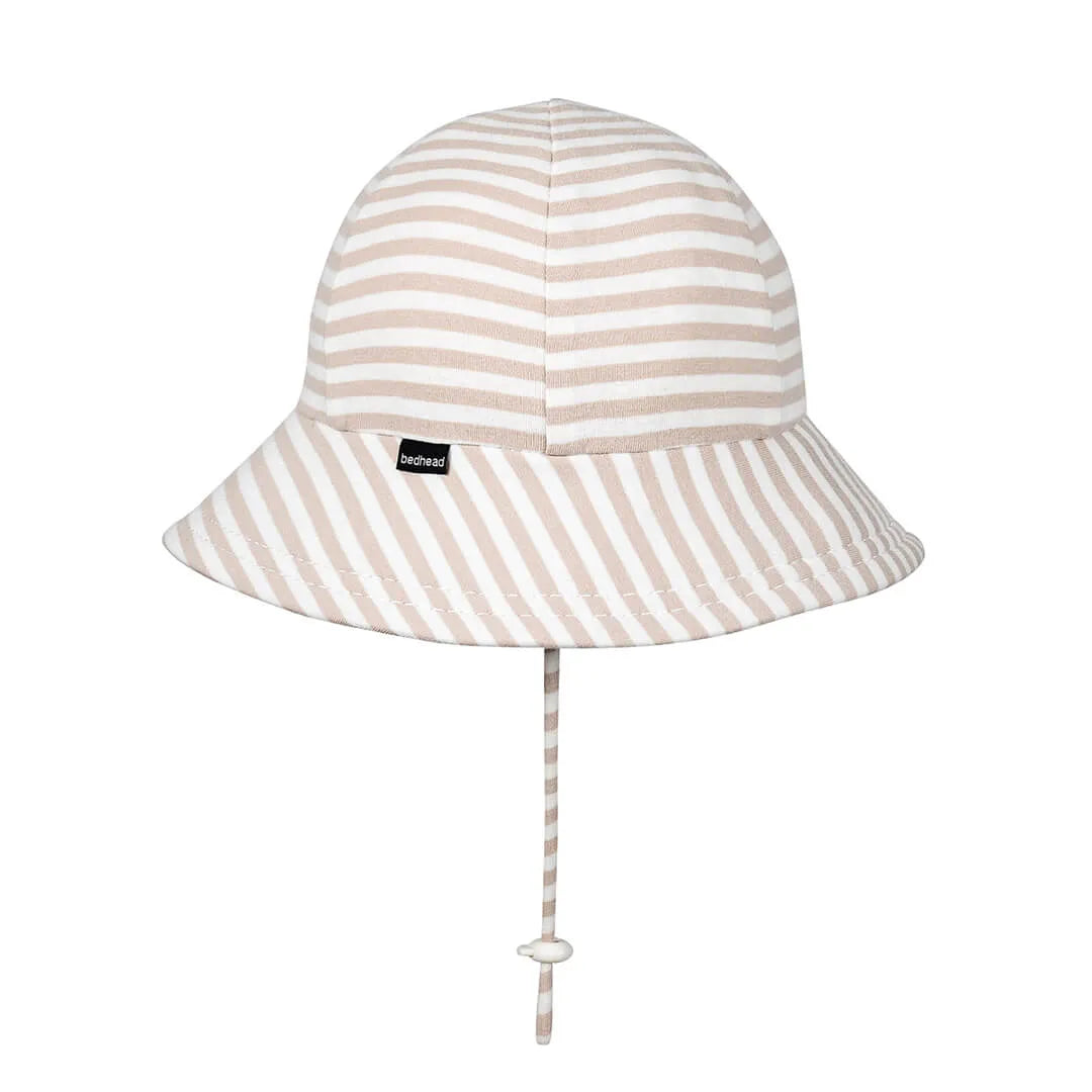 Bedhead Hats Toddler Bucket Sun Hat - Natural Stripe