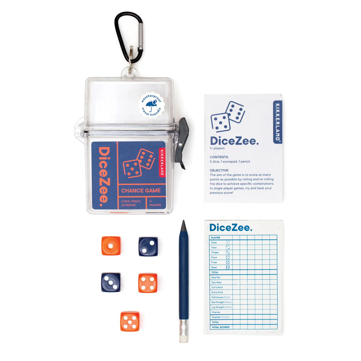Kikkerland On The Go DiceZee