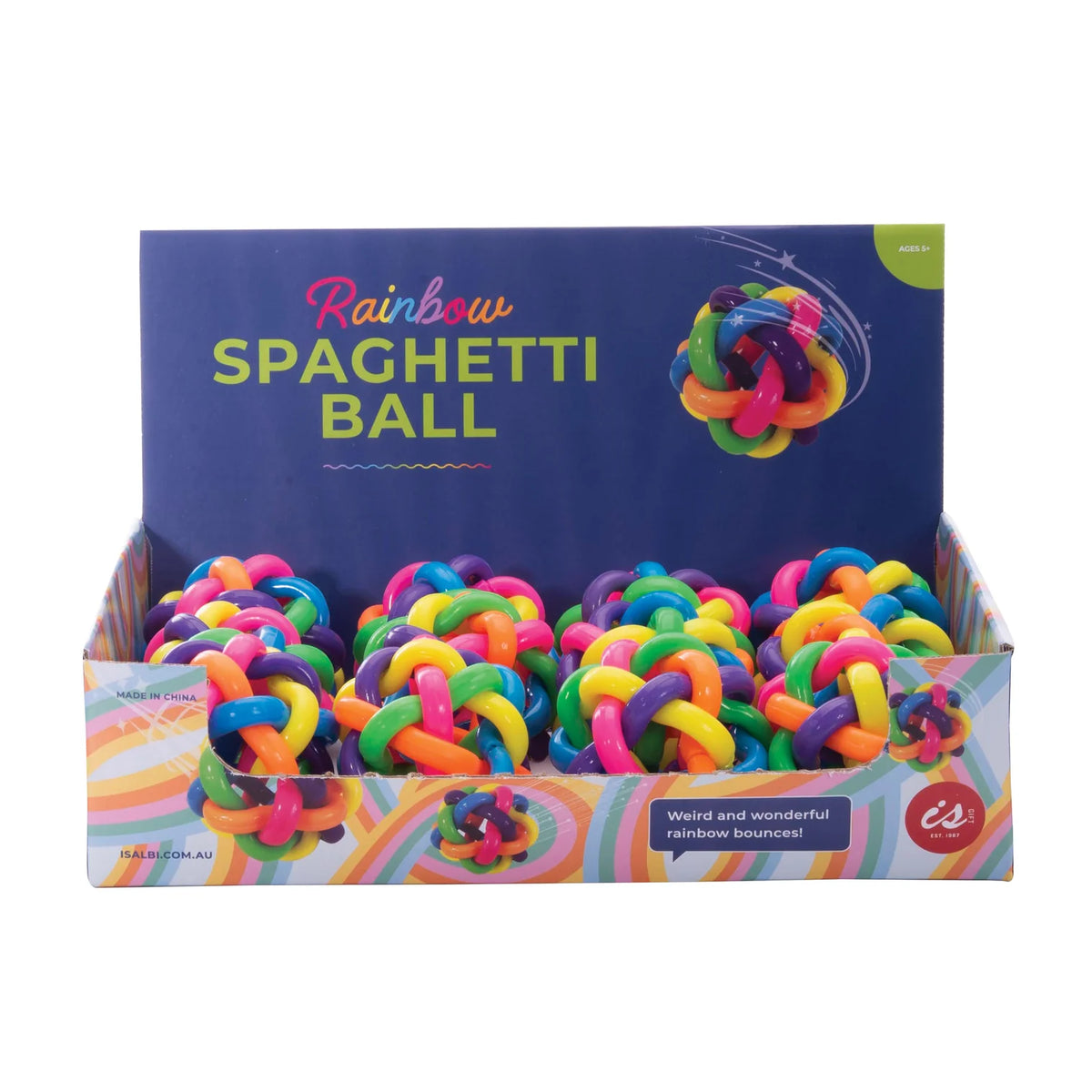 Discovery Zone Rainbow Spaghetti Ball
