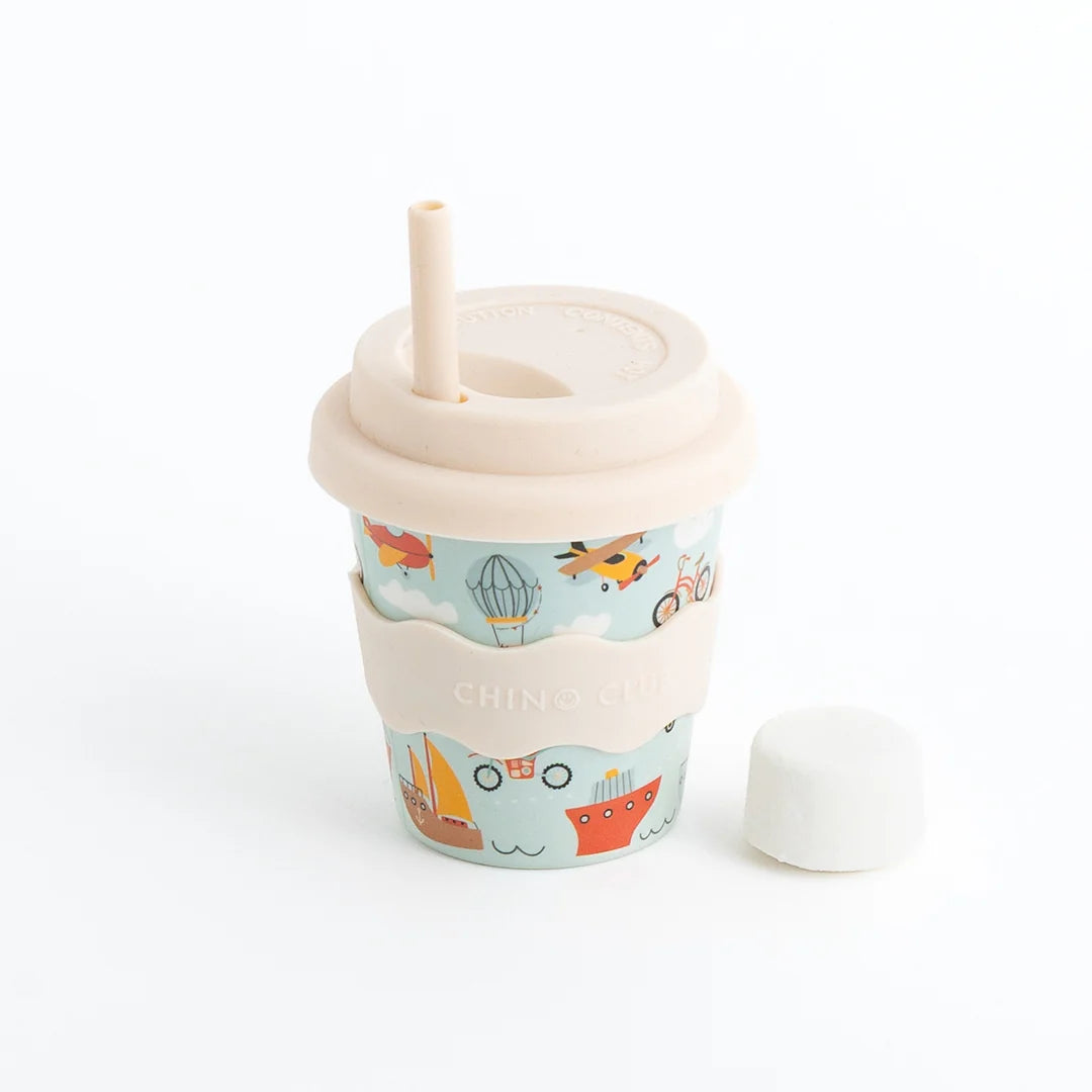 Chino Club Babychino Cup 120ml - Vehicles