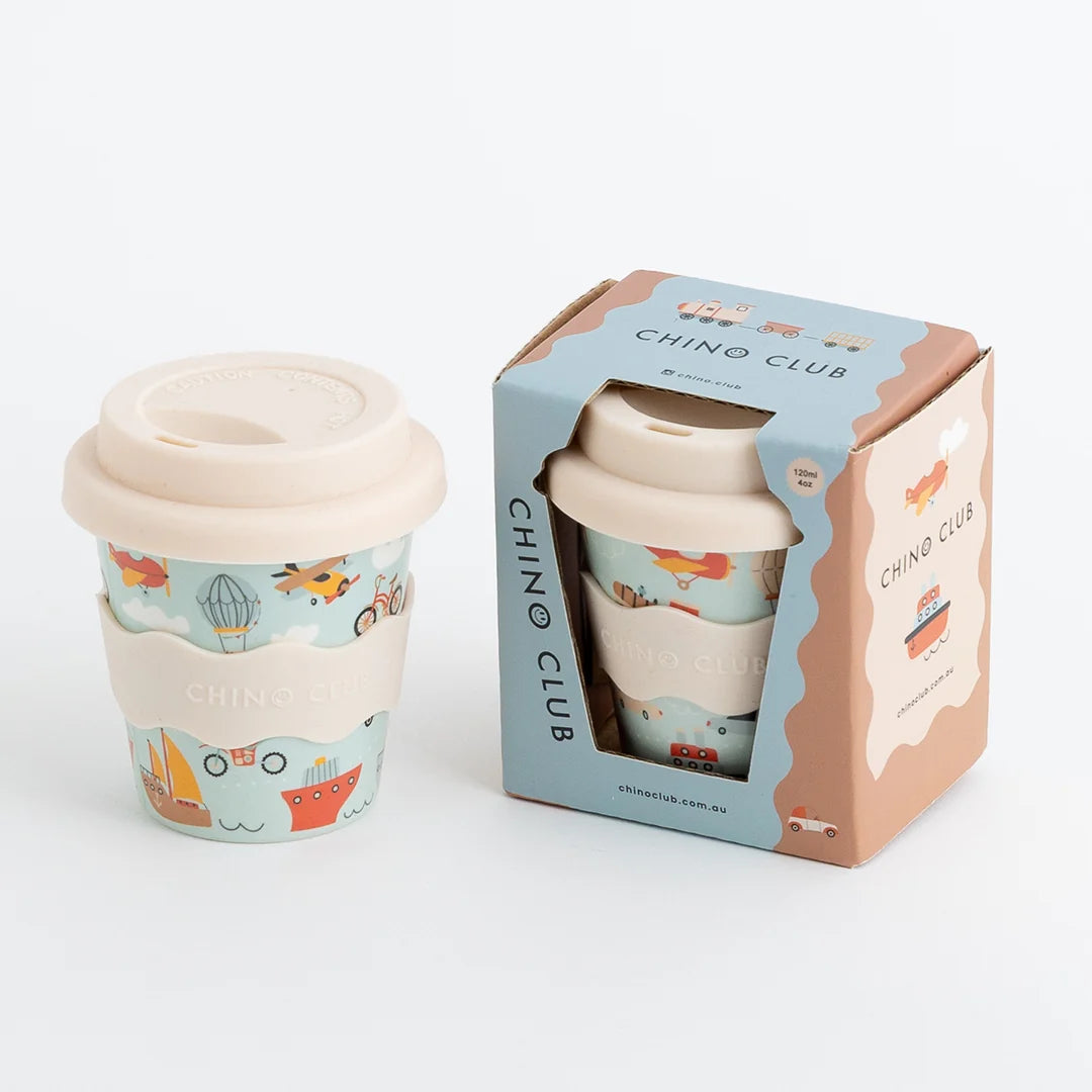 Chino Club Babychino Cup 120ml - Vehicles