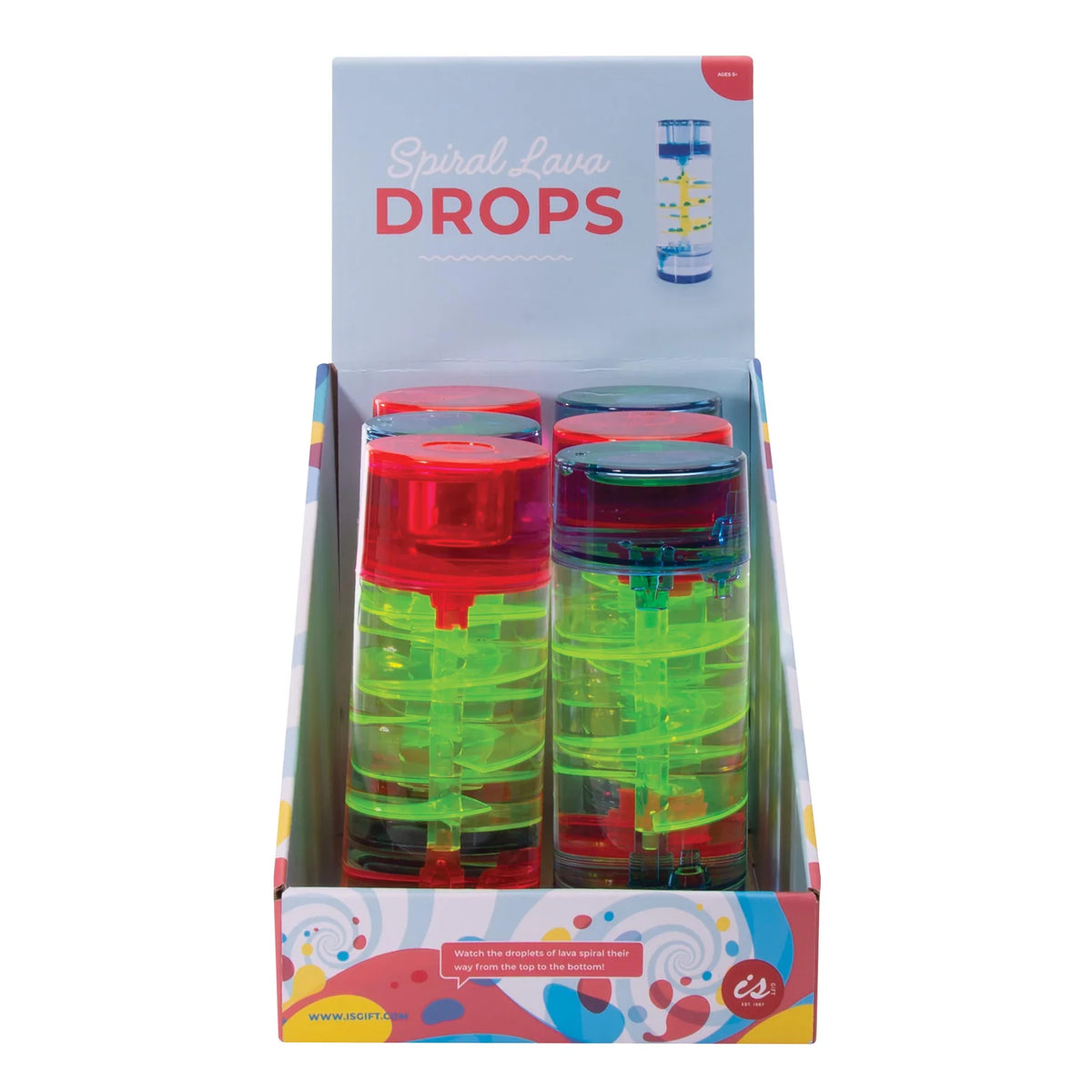 Discovery Zone Lava Drops Spiral