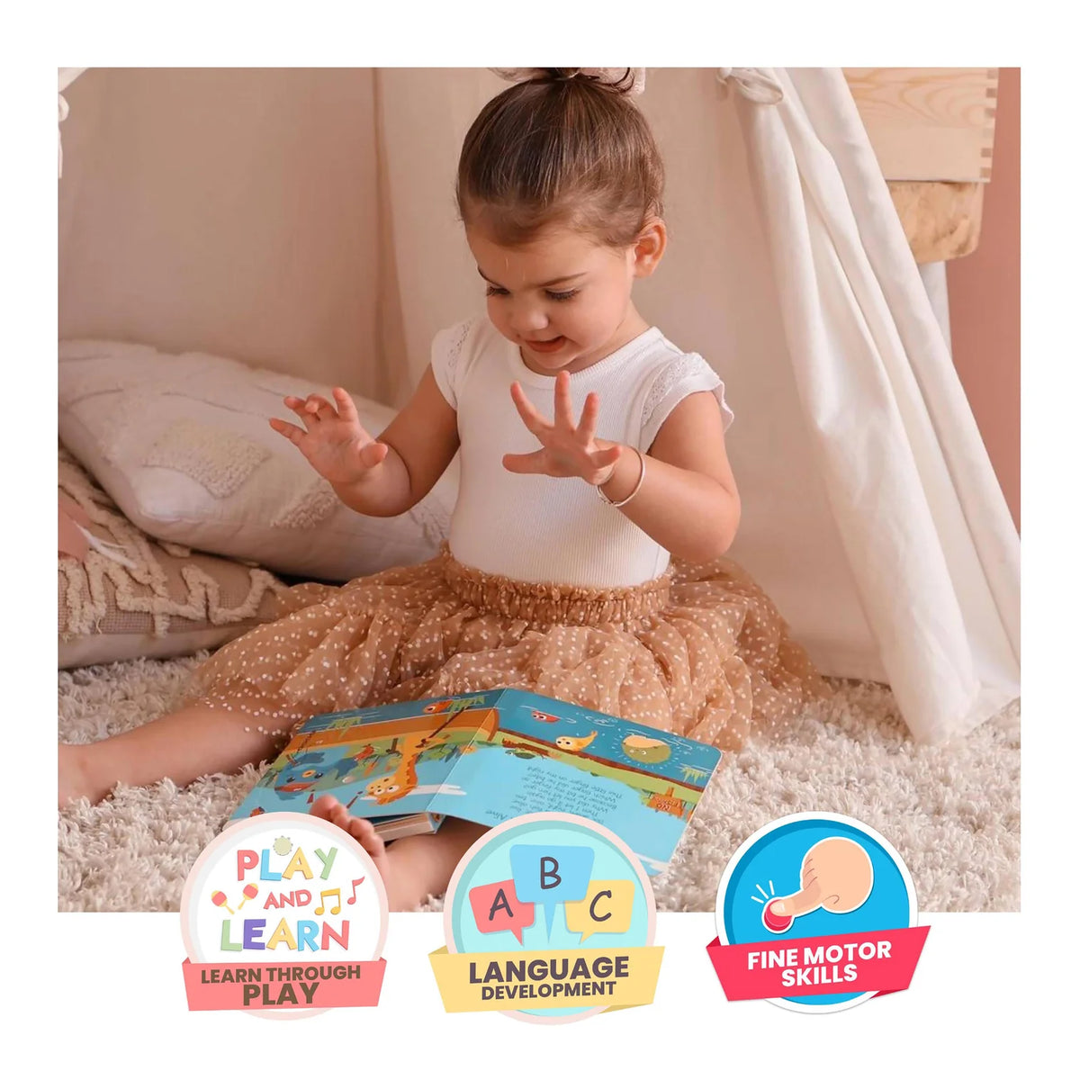 Ditty Bird Rechargeable Sound Book - Animal Songs