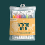 HeyDoodle Reusable Colouring Placemat - Into the Wild