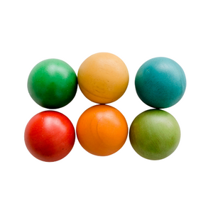 Wooden Balls - Set of 6