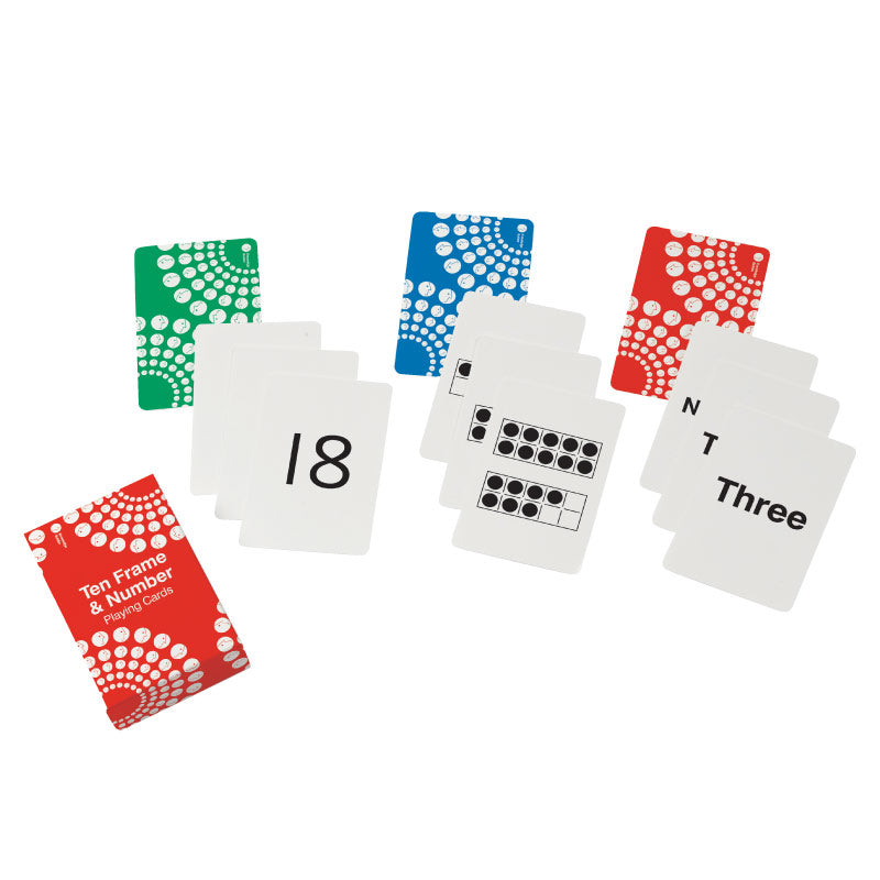 Ten Frame &amp; Number Playing Cards