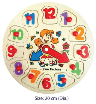 Girl Clock Puzzle