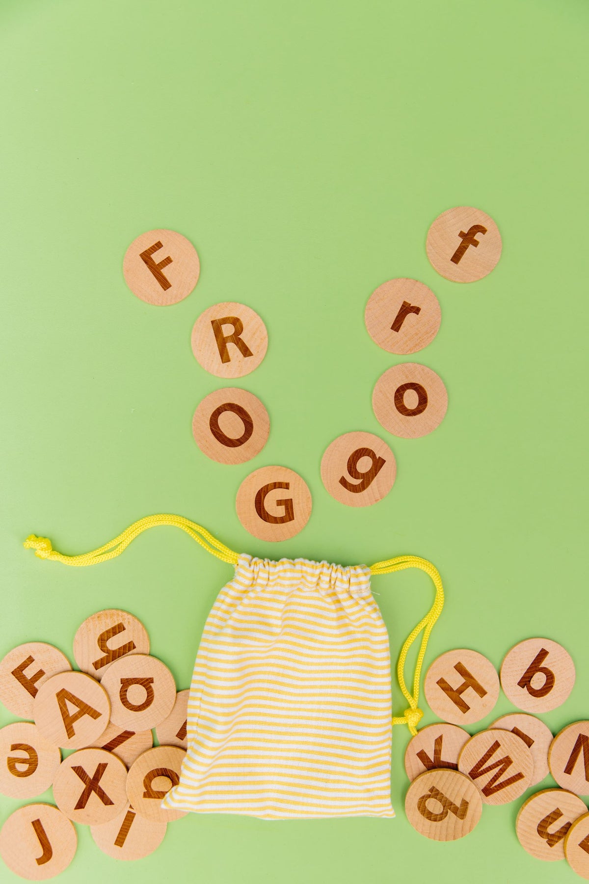 The Freckled Frog Tactile Alphabet Matching Pairs