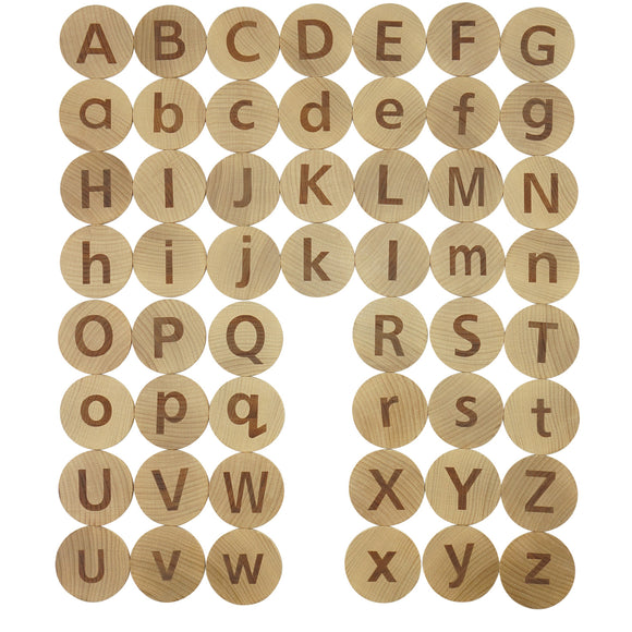 Tactile Alphabet Matching Pairs