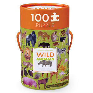 36 Animal Puzzle 100 pc - Wild Animals