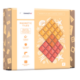 Connetix - Pastel - 2 Piece Base Plate Pack Lemon & Peach