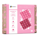 Connetix - Pastel - 2 Piece Base Plate Pack Pink & Berry