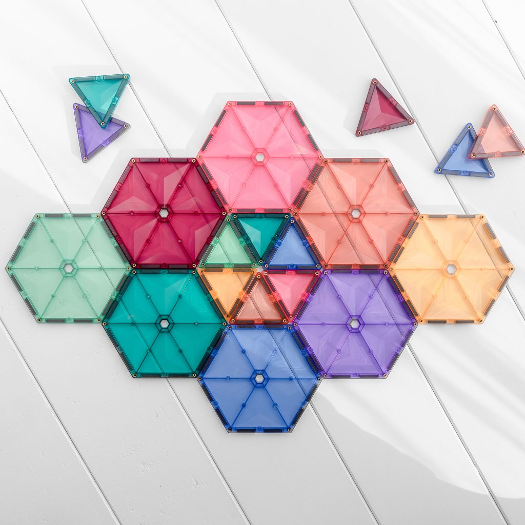 Connetix - Pastel - 40 Piece Geometry Pack