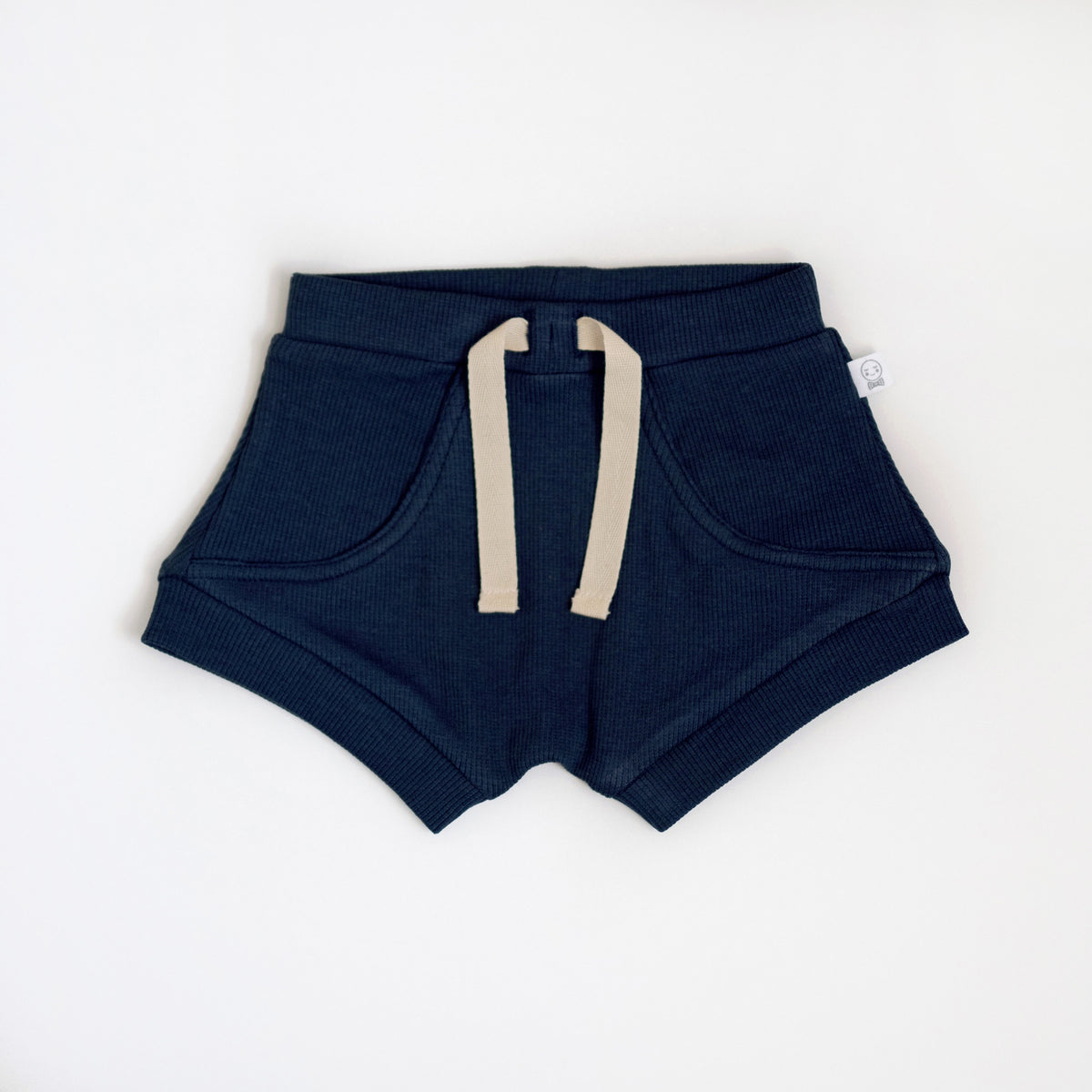 Snuggle Hunny Organic Cotton Shorts - Navy
