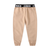 CRKD Embossed Trackpants - Tan