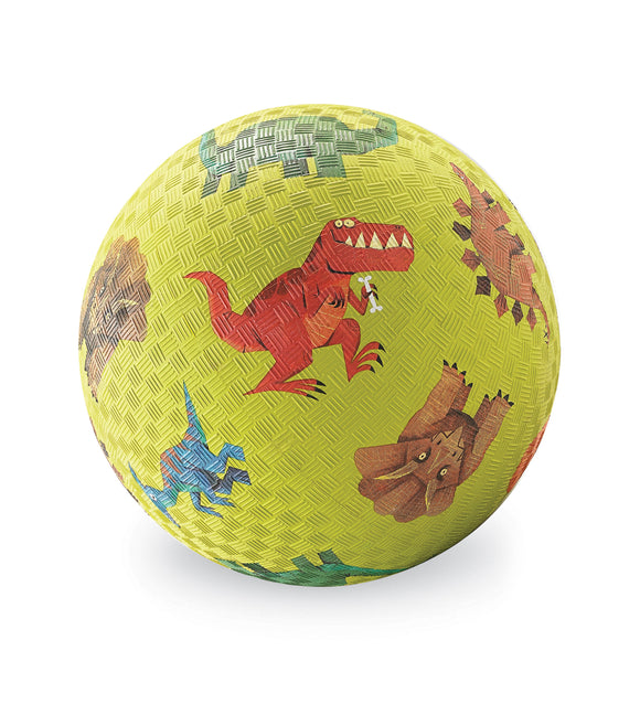 Playground Ball 5 Inch - Dinosaurs (green)