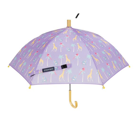 Safari Print Umbrella - Lavender